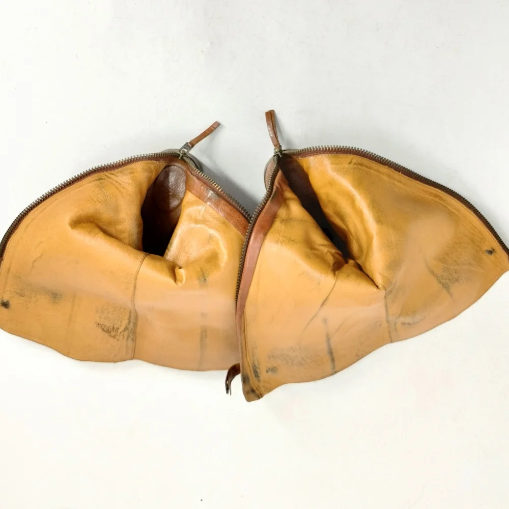 Madewell Sidney Tall Riding Boots‎ Brown Leather